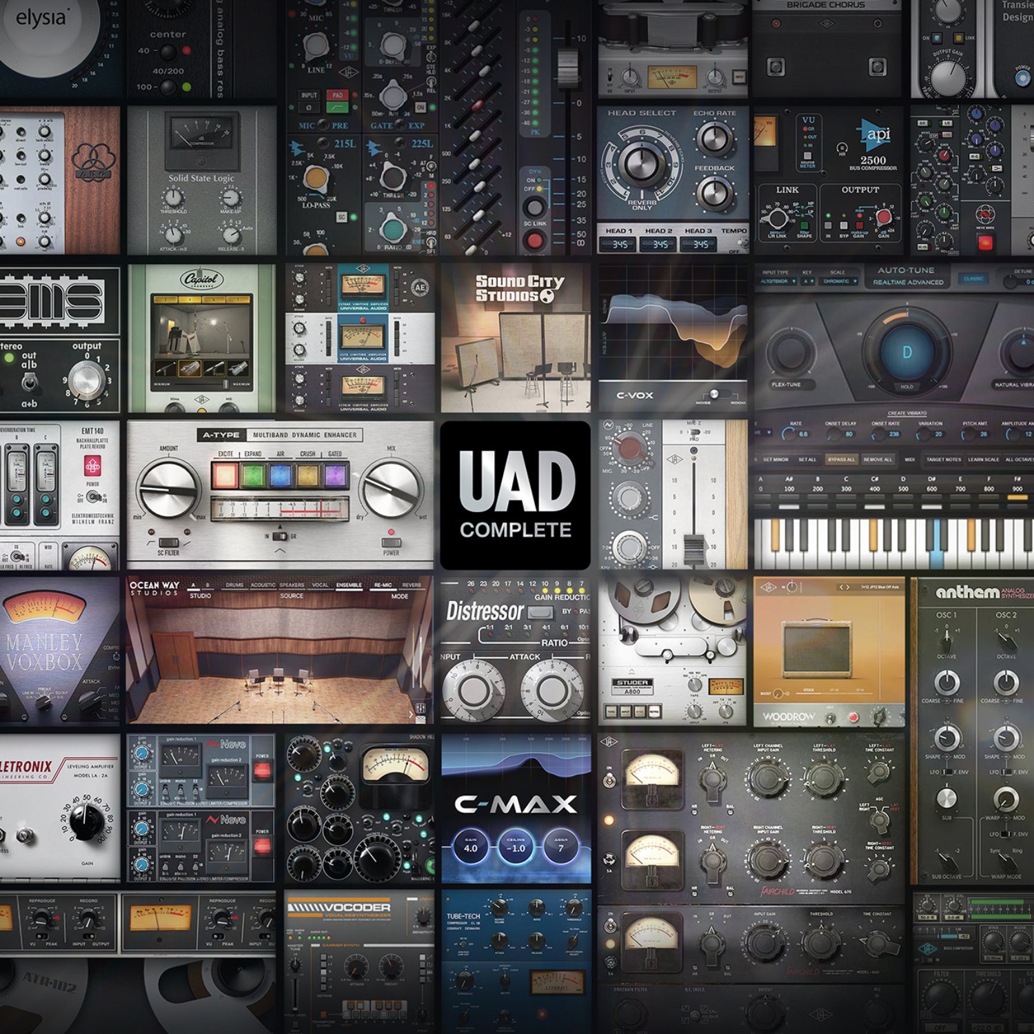 UNIVERSAL AUDIO Virtual Processors Universal Audio Complete 4 – Professional Audio Software & Plugin