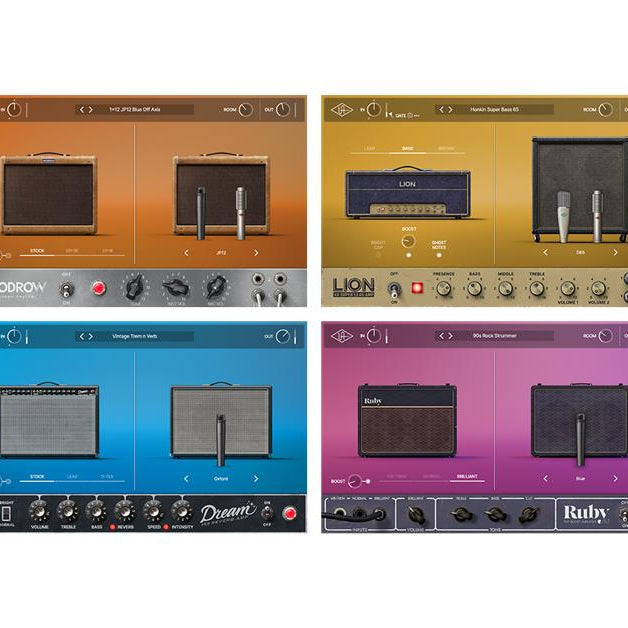 UNIVERSAL AUDIO Virtual Processors Universal Audio Guitar Amp Bundle V2