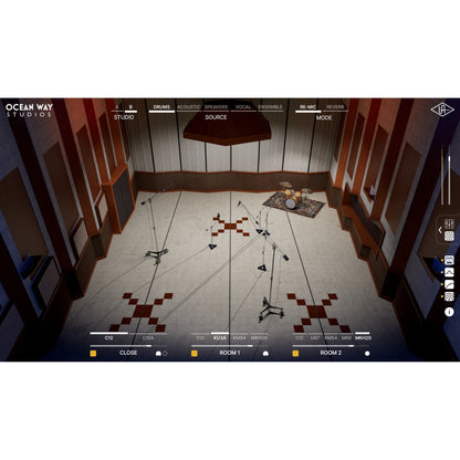 UNIVERSAL AUDIO Virtual Processors Universal Audio Ocean Way Studios Deluxe – Professional Audio Software & Plugin