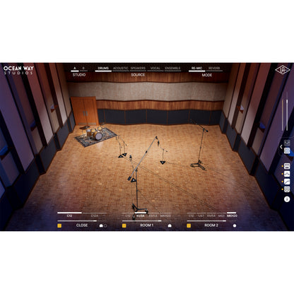 UNIVERSAL AUDIO Virtual Processors Universal Audio Ocean Way Studios Deluxe – Professional Audio Software & Plugin