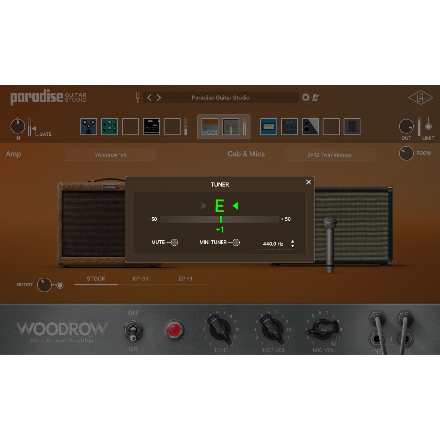 UNIVERSAL AUDIO Virtual Processors Universal Audio Paradise Guitar Studio – Professional Audio Software & Plugin