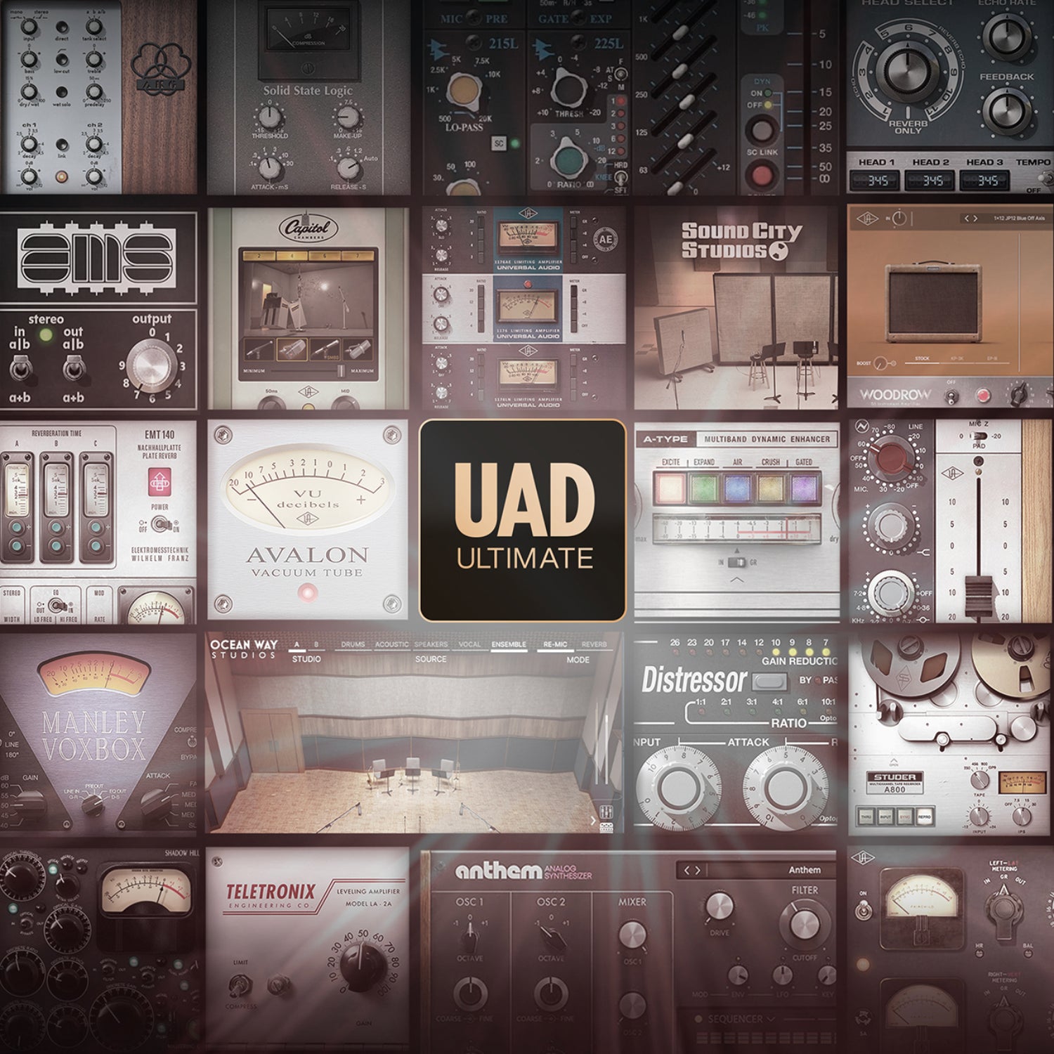 UNIVERSAL AUDIO Virtual Processors Universal Audio Ultimate 14 Bundle – Professional Audio Software & Plugin