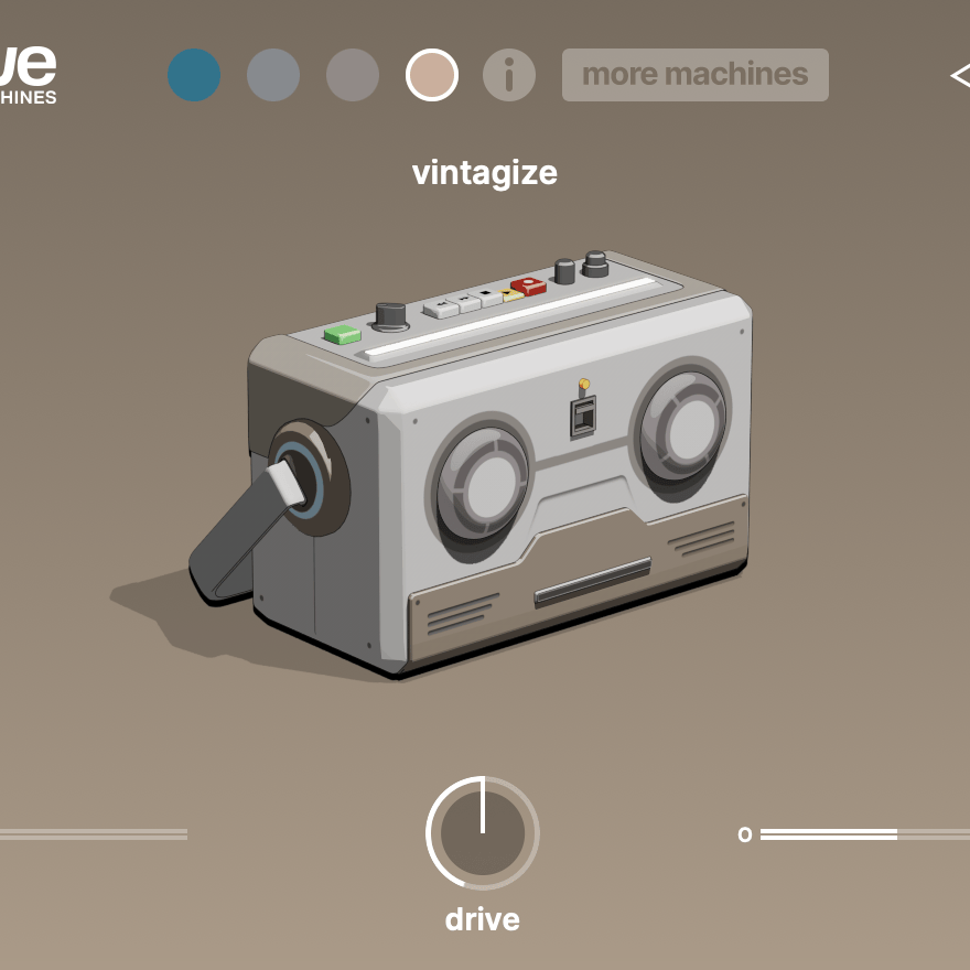 UNIVERSAL AUDIO Virtual Processors Universal Audio Verve Analog Machines Essentials