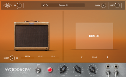 UNIVERSAL AUDIO Virtual Processors Universal Audio Woodrow '55 Instrument Amp