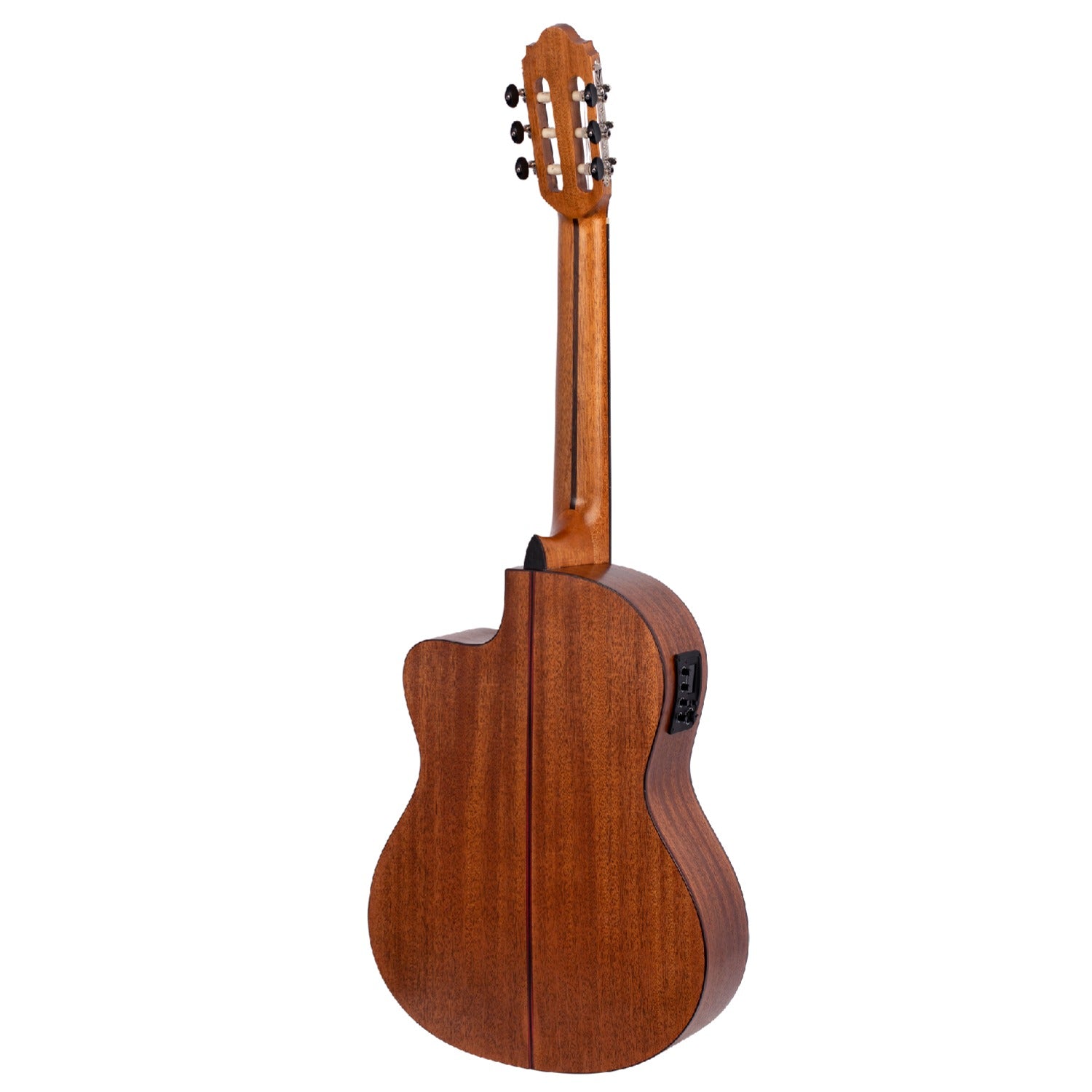 Valencia Classical Guitars Natural Valencia VC704CE 6 String Semi Classical Guitar