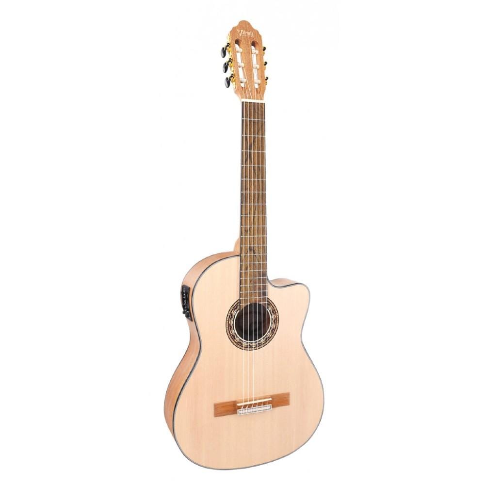 valencia classical guitars valencia vc304cenat semi classical guitar