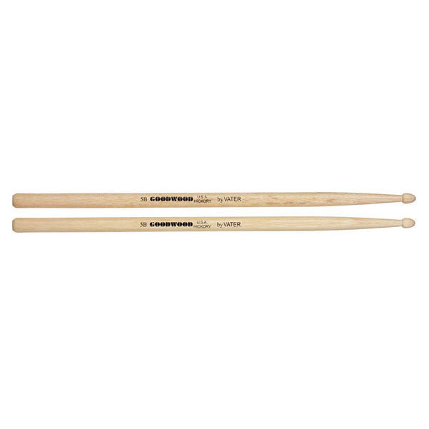 vater drumsticks vater gw5bw goodwood 5b wooden tip drum sticks