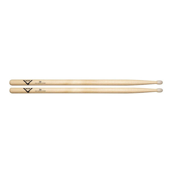 vater drumsticks vater vh2bn 2b nylon tip drum sticks