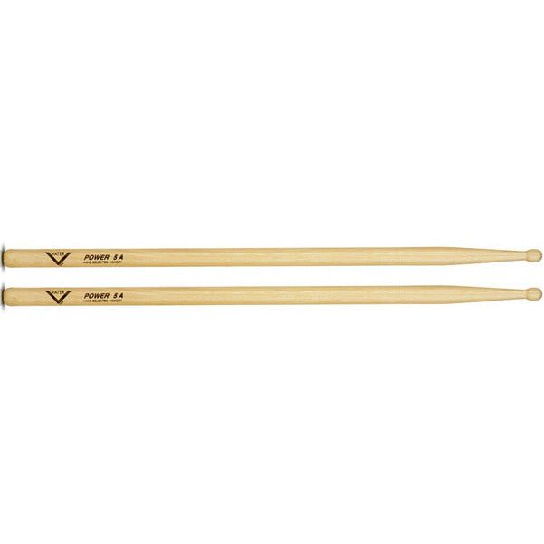 vater drumsticks vater vhp5aw power 5a wooden tip drum sticks