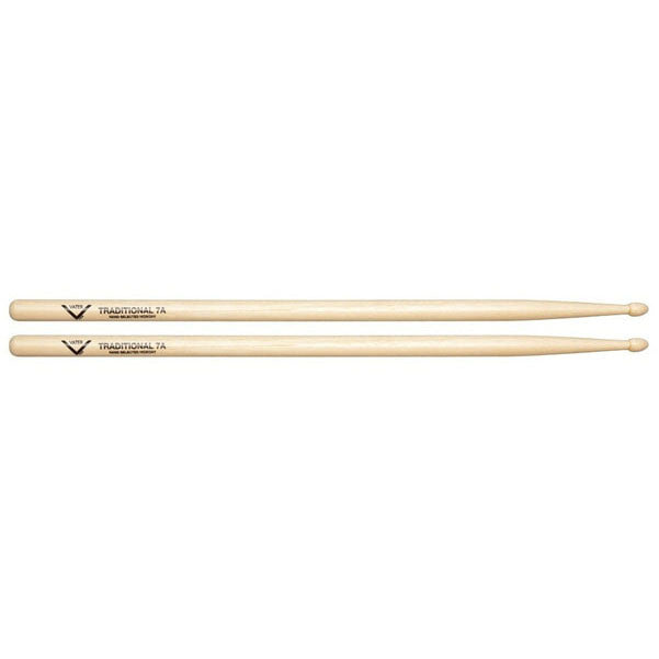 vater drumsticks vater vht7aw traditional 7a wooden tip drum sticks