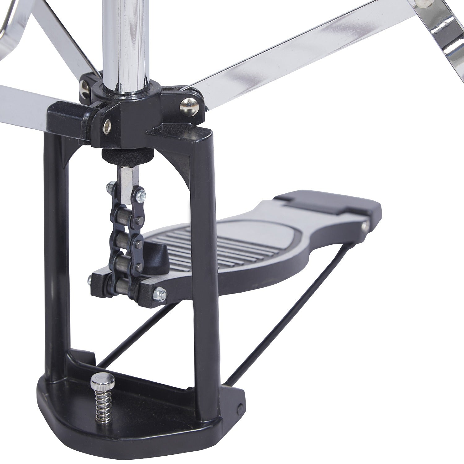 Vault Acoustic Drum Kits Vault Groover 22" 5-Piece Acoustic Drum Kit with Hardware, Cymbals & Throne#color_red-sparkle