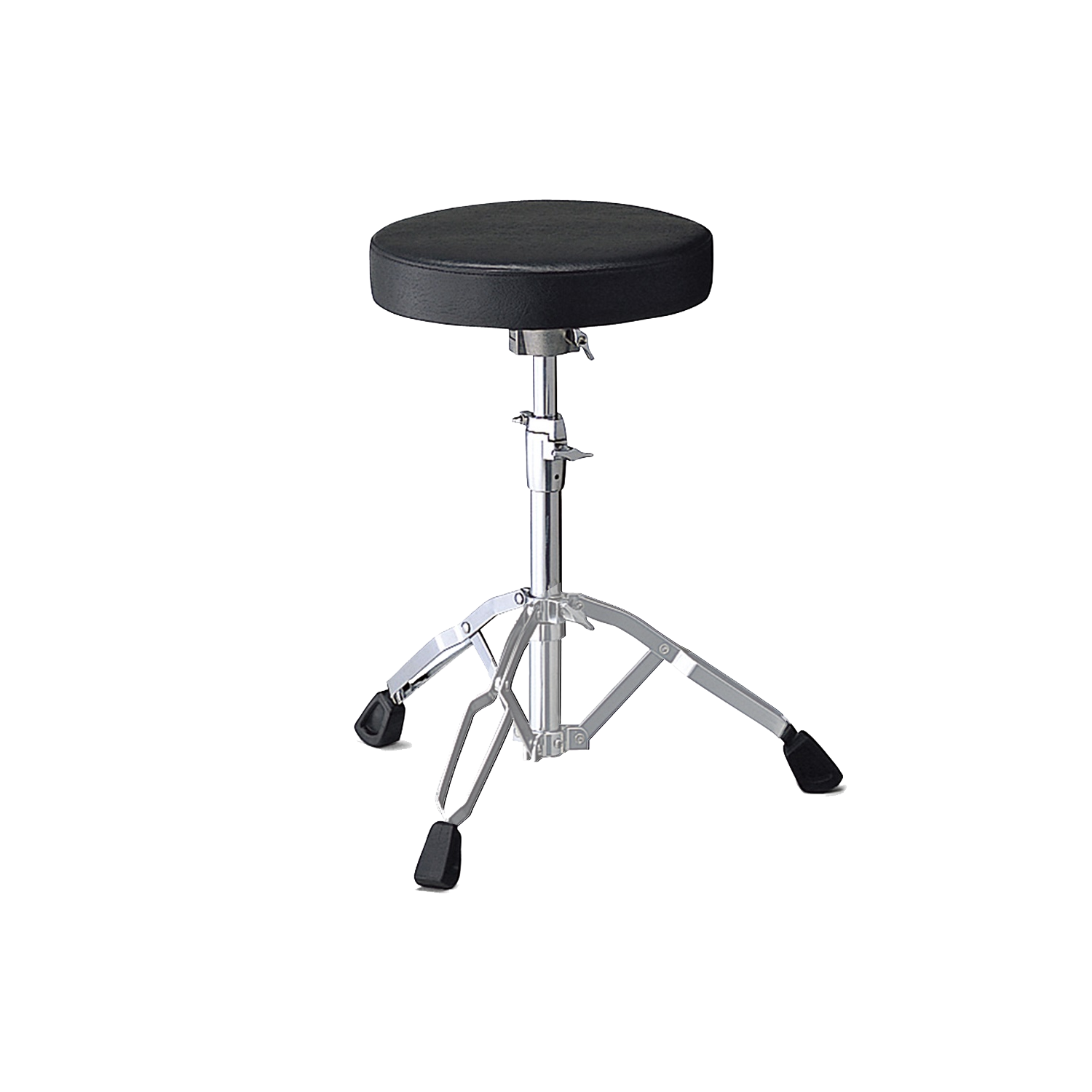 Vault Acoustic Drum Kits Vault Groover 22" 5-Piece Acoustic Drum Kit with Hardware, Cymbals & Throne  #color_striped-grey,size_22-inch