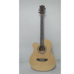 Vault Acoustic Guitars 202301955105 Vault EA20 Guitar Kit with Learn to Play Ebook, Bag, Strings, Straps, Picks, String winder & Polishing Cloth - 40 inch Cutaway Acoustic Guitar - Left Handed - Open Box B Stock