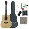 Vault Acoustic Guitars Natural Vault DA20 Dreadnought Acoustic Guitar Kit #color_natural