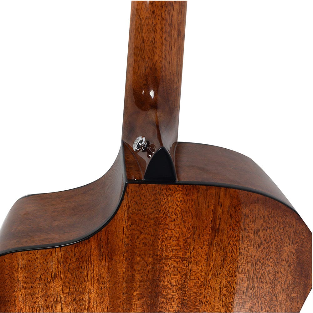 vault acoustic guitars vault artisan premium acoustic guitar with solid spruce top and solid mahogany back and sides - open box