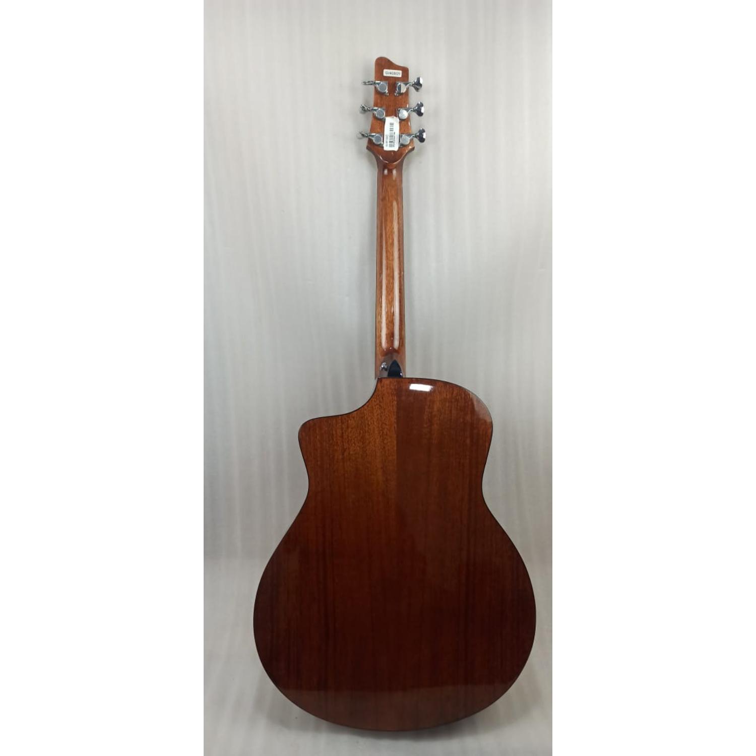 Vault Acoustic Guitars Vault Artisan Premium Electro-Acoustic Guitar with Solid Spruce Top, Solid Mahogany Back and Sides and Fishman Pickup - Open Box B Stock