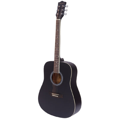 Vault Acoustic Guitars Vault DA20 Dreadnought Acoustic Guitar Kit #color_matt-black 