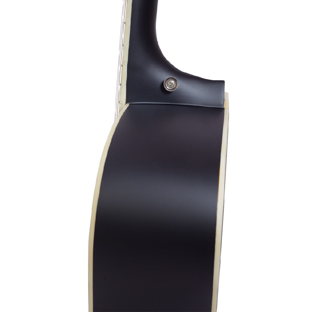 Vault Acoustic Guitars Vault DA20 Dreadnought Acoustic Guitar Kit #color_matt-black 