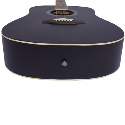 Vault Acoustic Guitars Vault DA20 Dreadnought Acoustic Guitar Kit #color_matt-black 