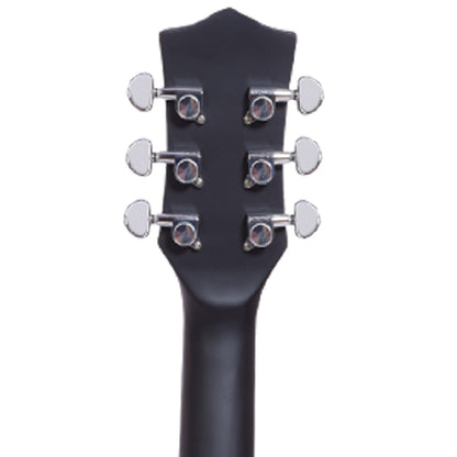 Vault Acoustic Guitars Vault DA20 Dreadnought Acoustic Guitar Kit #color_matt-black 