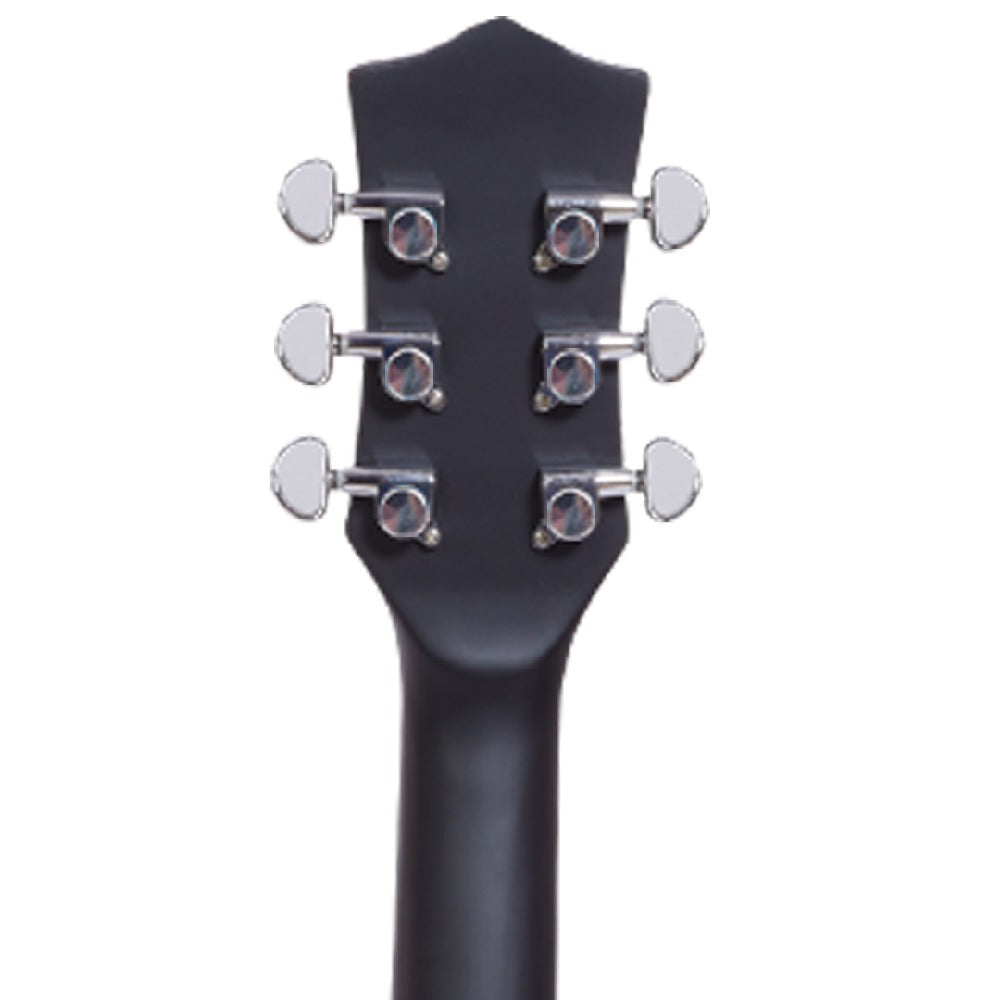 Vault Acoustic Guitars Vault DA20 Dreadnought Acoustic Guitar Kit #color_matt-black 