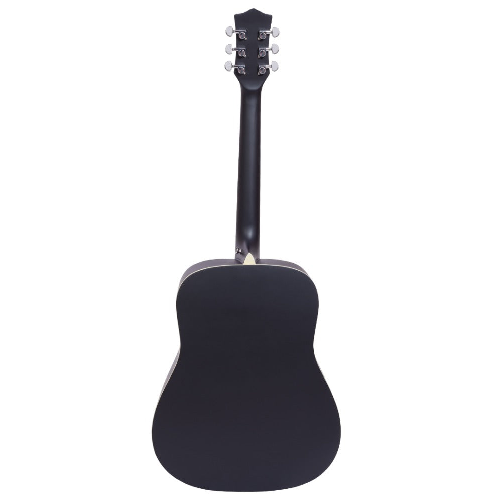 Vault Acoustic Guitars Vault DA20 Dreadnought Acoustic Guitar Kit #color_matt-black 