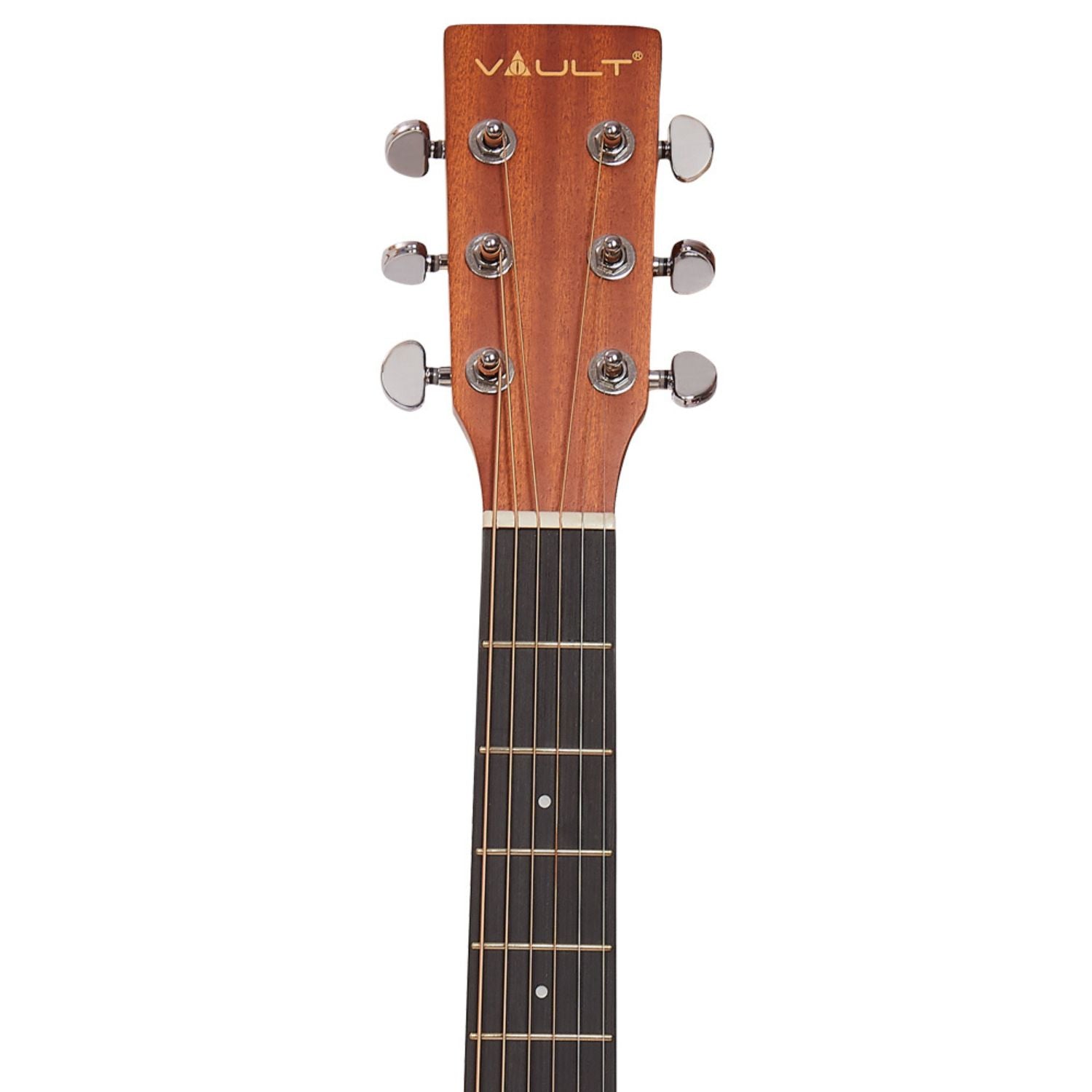Vault Acoustic Guitars Vault DA25 41" Dreadnought Acoustic Guitar - Natural - Open Box