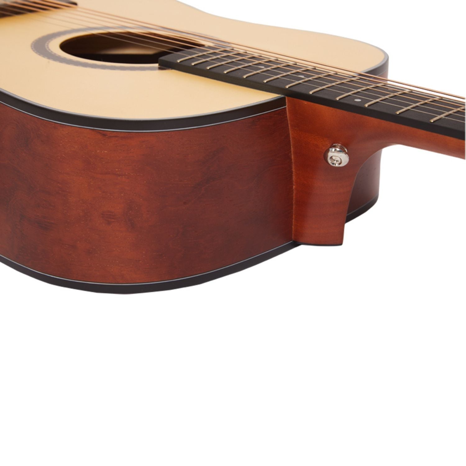 Vault Acoustic Guitars Vault DA25 41" Dreadnought Acoustic Guitar - Natural - Open Box