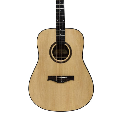 Buy Vault DA40 41 Inch Premium Solid SpruceTop Dreadnought Acoustic Guitar Open Box Online