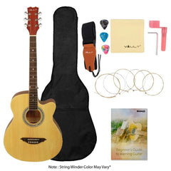 Vault Acoustic Guitars Vault EA10 40inch Medium 6 String Cutaway Acoustic Guitar