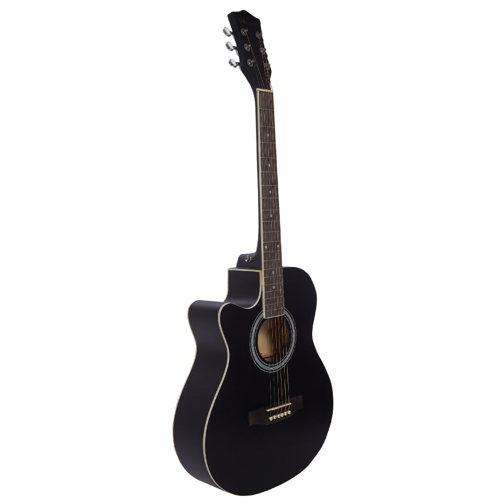 Vault Acoustic Guitars Vault EA20 Beginner Acoustic Guitar Learning Kit – Includes 3 Free Lessons & Accessories