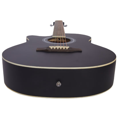 Vault Acoustic Guitars Vault EA20 Beginner Acoustic Guitar Learning Kit – Includes 3 Free Lessons & Accessories
