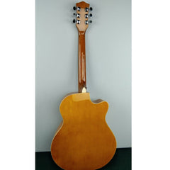 Vault Acoustic Guitars Vault EA20 Guitar Kit with Learn to Play Ebook, Bag, Strings, Straps, Picks, String winder & Polishing Cloth - 40 inch Cutaway Acoustic Guitar - Left Handed - Open Box B Stock