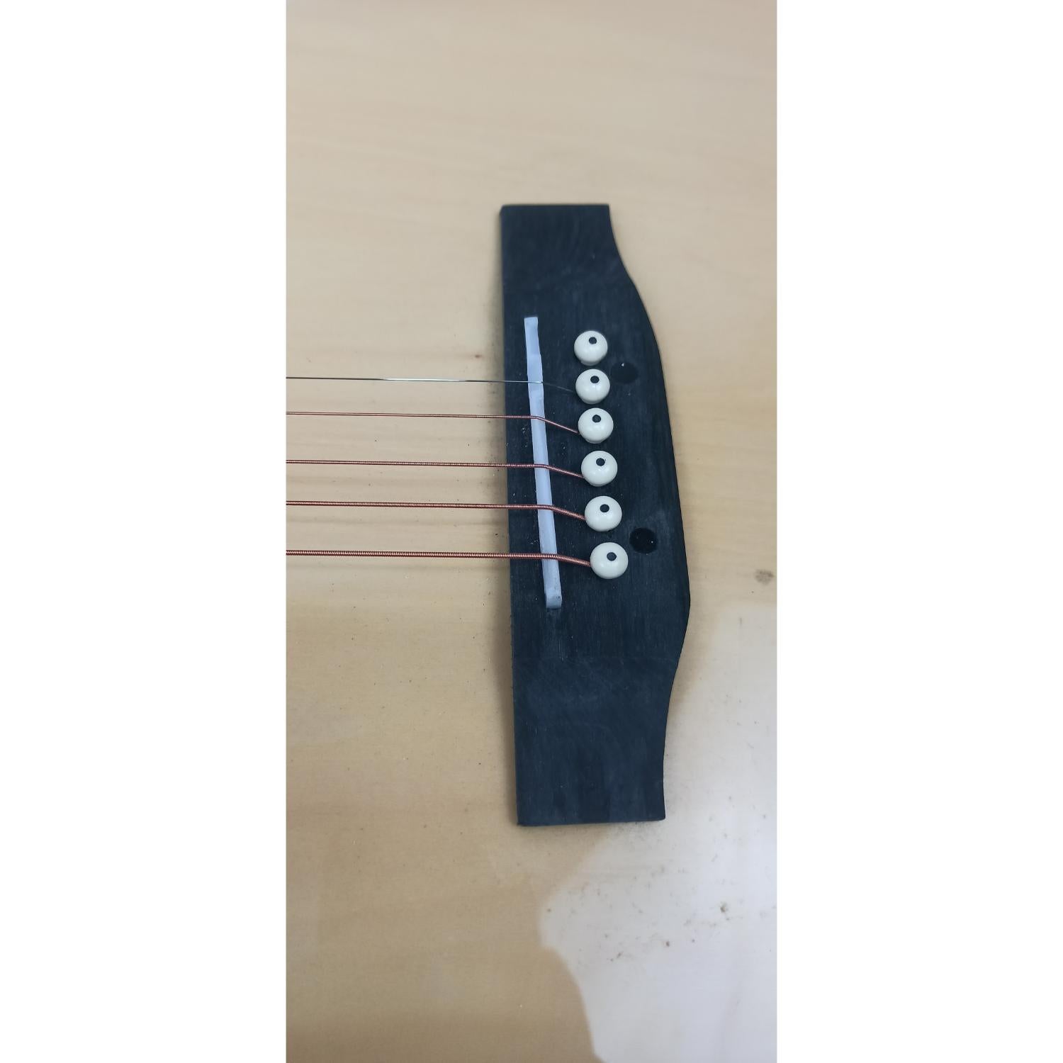 Vault Acoustic Guitars Vault EA20 Guitar Kit with Learn to Play Ebook, Bag, Strings, Straps, Picks, String winder & Polishing Cloth - 40 inch Cutaway Acoustic Guitar - Open Box B Stock #barcode_202501092640