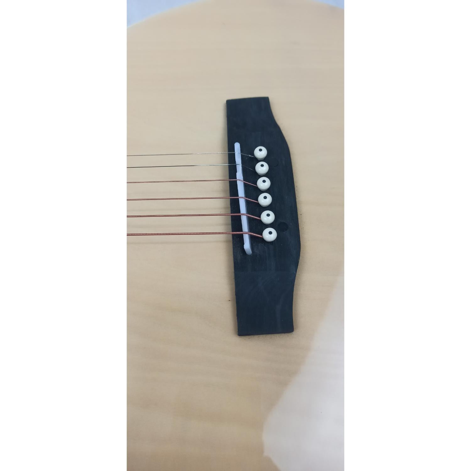 Vault Acoustic Guitars Vault EA20 Guitar Kit with Learn to Play Ebook, Bag, Strings, Straps, Picks, String winder & Polishing Cloth - 40 inch Cutaway Acoustic Guitar - Open Box B Stock #barcode_202401062902