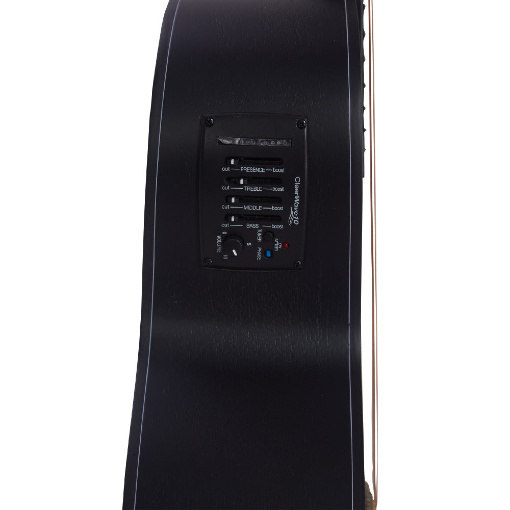 Vault Acoustic Guitars Vault EA40 41 inch Premium Solid Spruce-Top Cutaway Acoustic Guitar