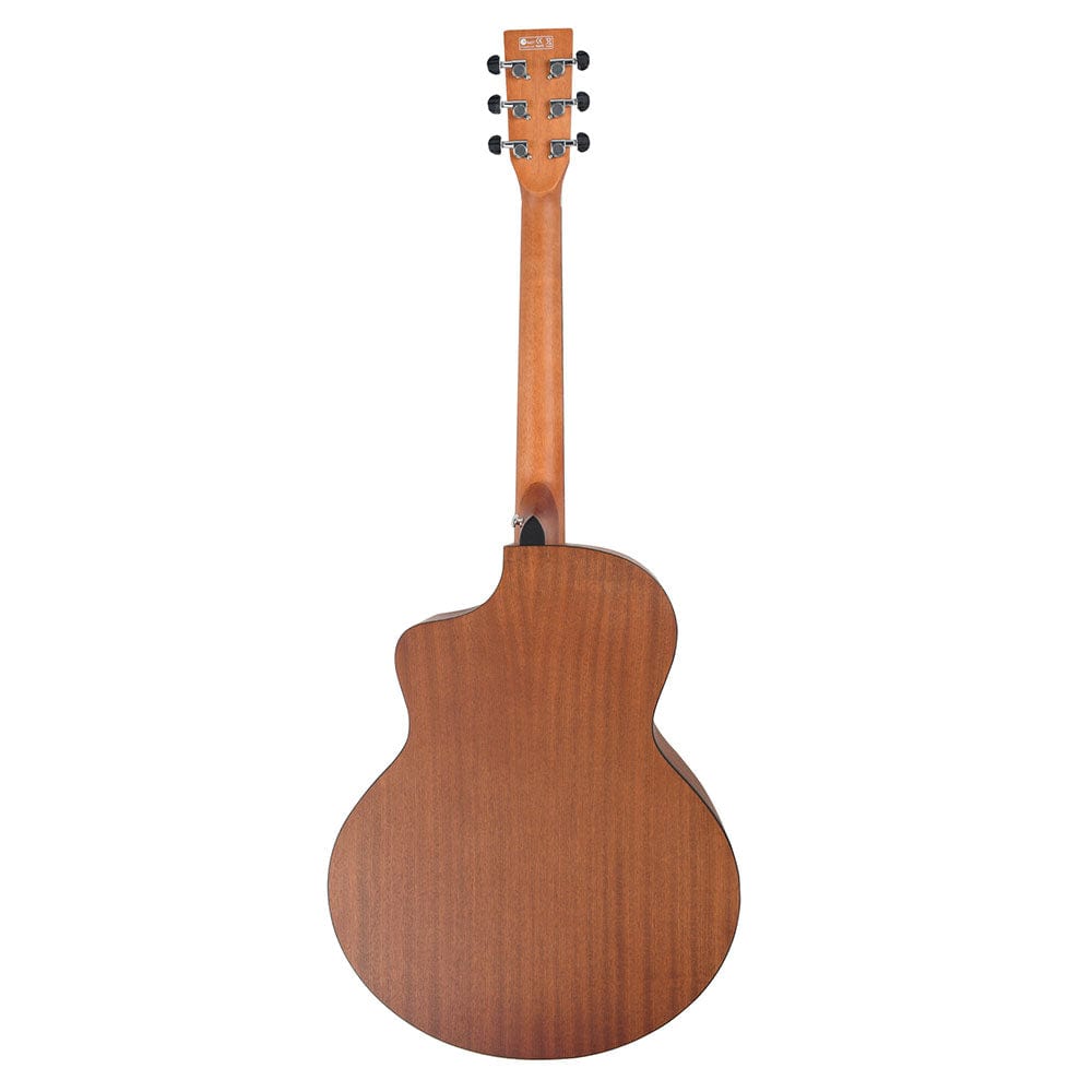 Vault Acoustic Guitars Vault EA40 41 inch Premium Solid Spruce-Top Cutaway Acoustic Guitar