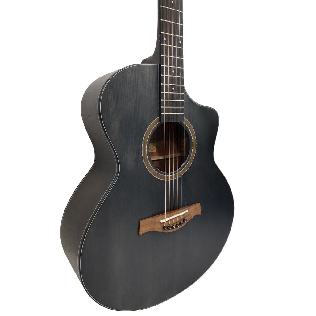 Vault Acoustic Guitars Vault EA40 41 inch Premium Solid Spruce-Top Cutaway Acoustic Guitar