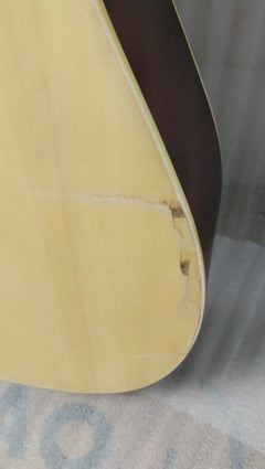 Vault Acoustic Guitars Vault ED-10D 41 inch Dreadnought Acoustic Guitar - Natural - Open Box B Stock