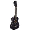 Vault Acoustic Guitars Vault Junior 30 Inch Acoustic Guitar with Truss Rod, Gig-Bag, Strings, Straps, Picks, String Winder, Polishing Cloth & E-Book - Perfect for Kids (Age 5-8 Years)#style_with-truss-rod,color_black