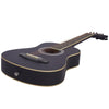 Vault Acoustic Guitars Vault Junior 30 Inch Acoustic Guitar with Truss Rod, Gig-Bag, Strings, Straps, Picks, String Winder, Polishing Cloth & E-Book - Perfect for Kids (Age 5-8 Years)#style_with-truss-rod,color_black
