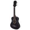 Vault Acoustic Guitars Vault Junior 30 Inch Acoustic Guitar with Truss Rod, Gig-Bag, Strings, Straps, Picks, String Winder, Polishing Cloth & E-Book - Perfect for Kids (Age 5-8 Years)#style_with-truss-rod,color_black