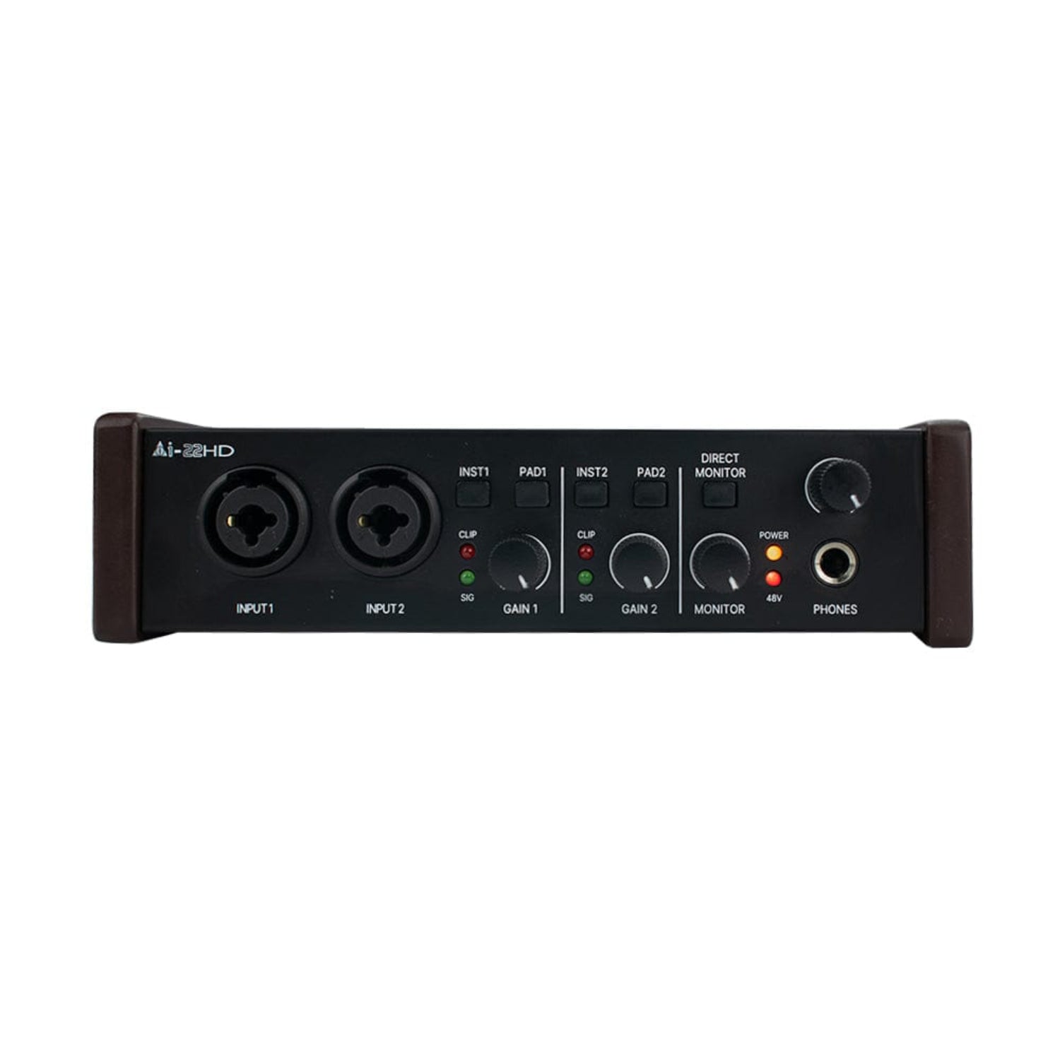 Vault Audio Interfaces Ai22HD Vault Ai22HD 2x2 USB Audio Interface with 192kHz Recording and Bitwig 8-Track Bundle