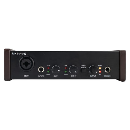 vault audio interfaces aisolox vault ai-solo 2-channel audio interface with bitwig 8-track bundle 