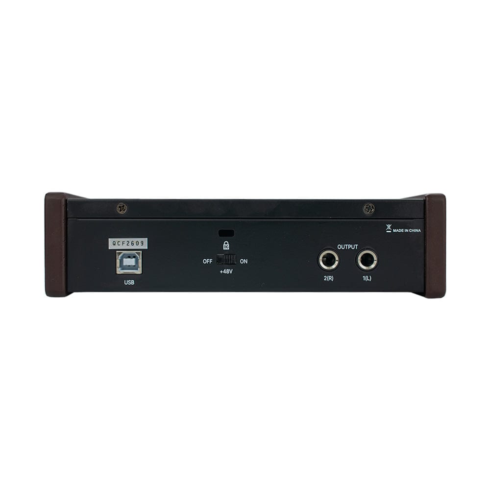 Vault Audio Interfaces Vault Ai22HD 2x2 USB Audio Interface with 192kHz Recording and Bitwig 8-Track Bundle