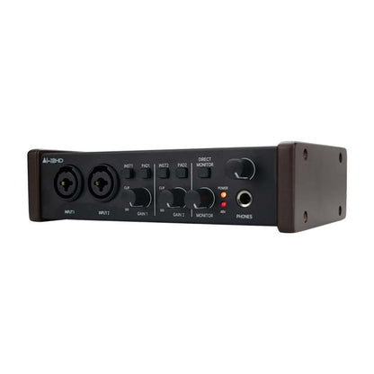 Vault Audio Interfaces Vault Ai22HD 2x2 USB Audio Interface with 192kHz Recording and Bitwig 8-Track Bundle