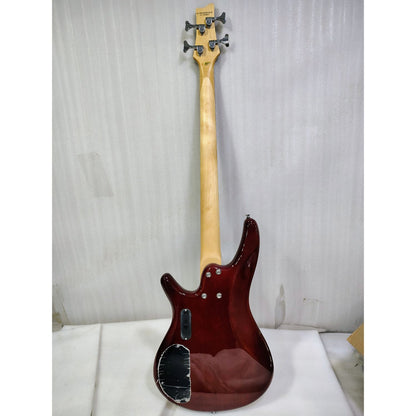 Vault Bass Guitars 202401029965 Vault Performer Pro RB4 Four String Electric Bass Guitar with Gigbag - High Gloss Solid Mahogany - Open Box