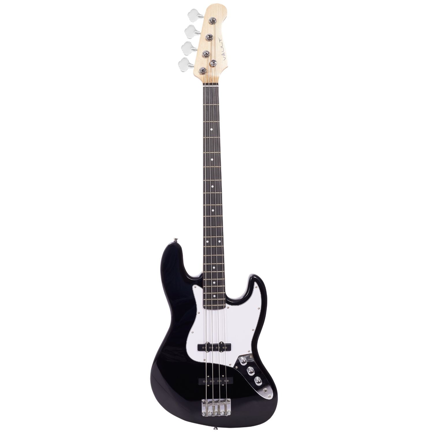 Vault Bass Guitars Black Vault JB4 Jazz Bass 4-String Bass Guitar 