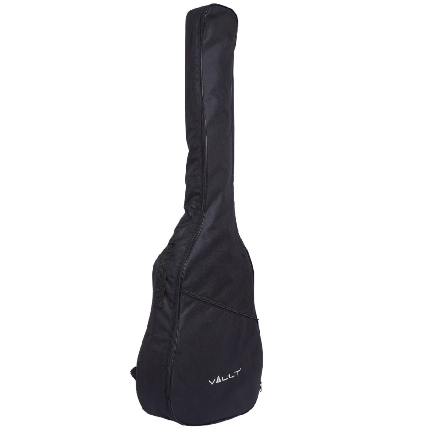 Vault Bass Guitars Vault EB40CE 4 String Solid-Top Acoustic Bass Guitar With EQ and Padded Gigbag - 34" Long Scale Length #color_natural,size_34-inch-long-scale-length