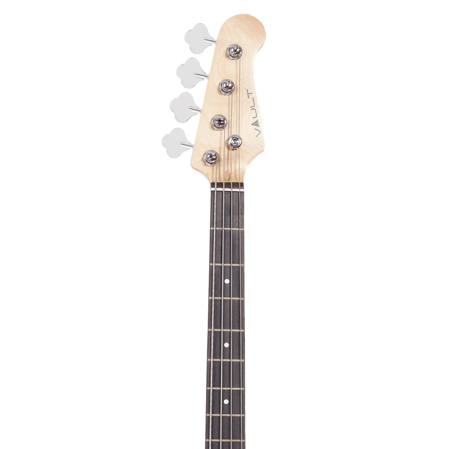 Vault Bass Guitars Vault JB4 Jazz Bass 4-String Bass Guitar #color_white